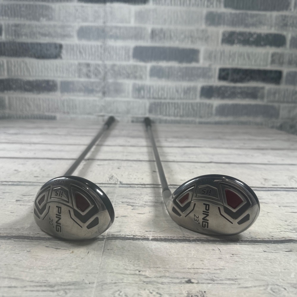 Ping i15 4H, 5H Hybrid Set RH Ping TFC700 H Regular Flex Graphite Shaft